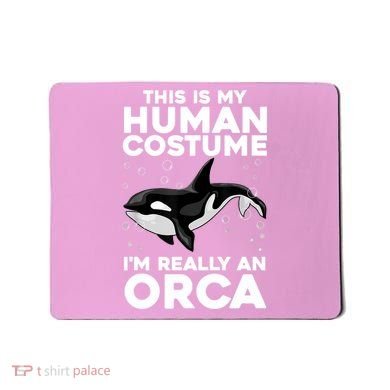 Cool Orca Sea Ocean Animal Orca Lover Mousepad