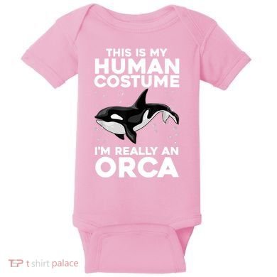 Cool Orca Sea Ocean Animal Orca Lover Baby Bodysuit