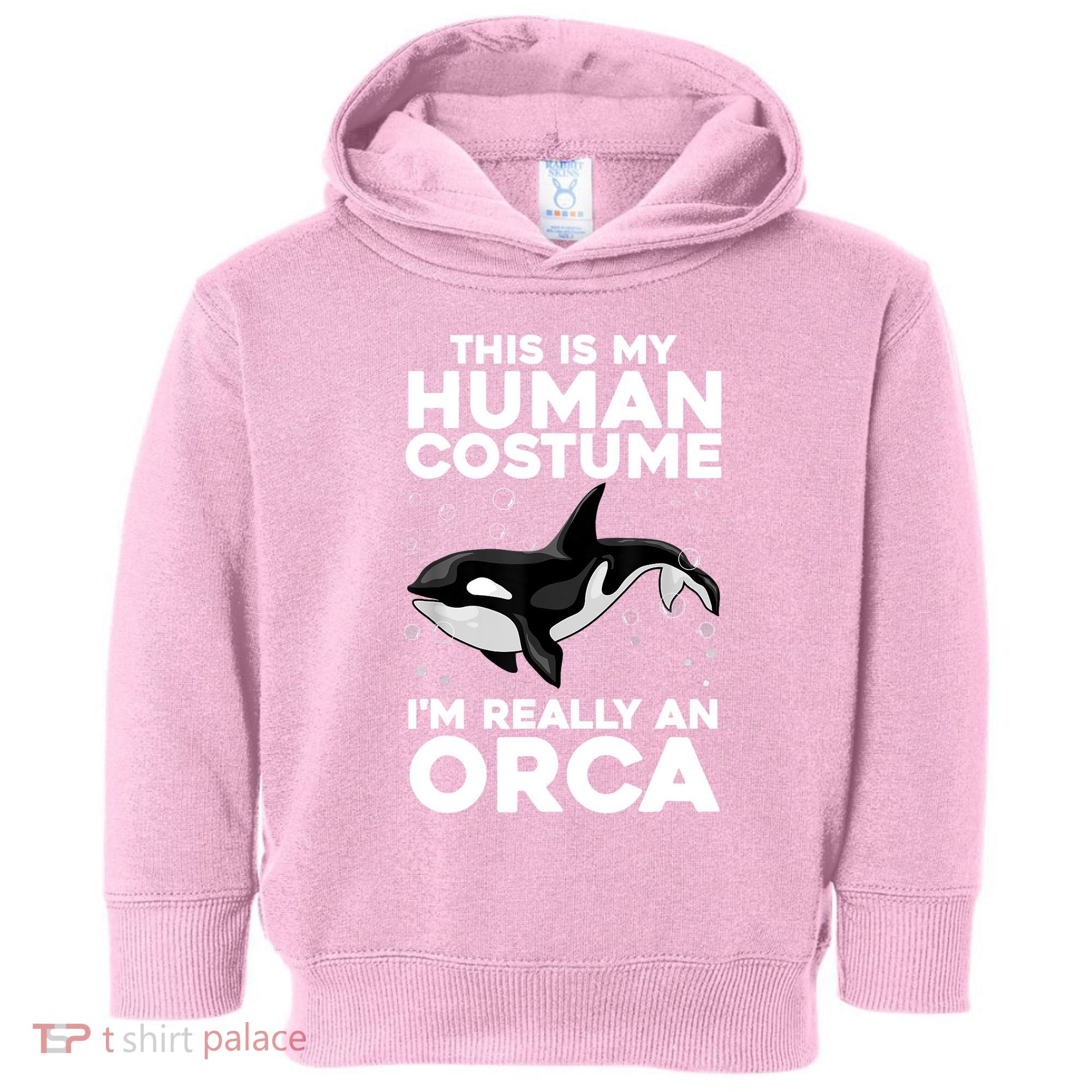 Cool Orca Sea Ocean Animal Orca Lover Toddler Hoodie