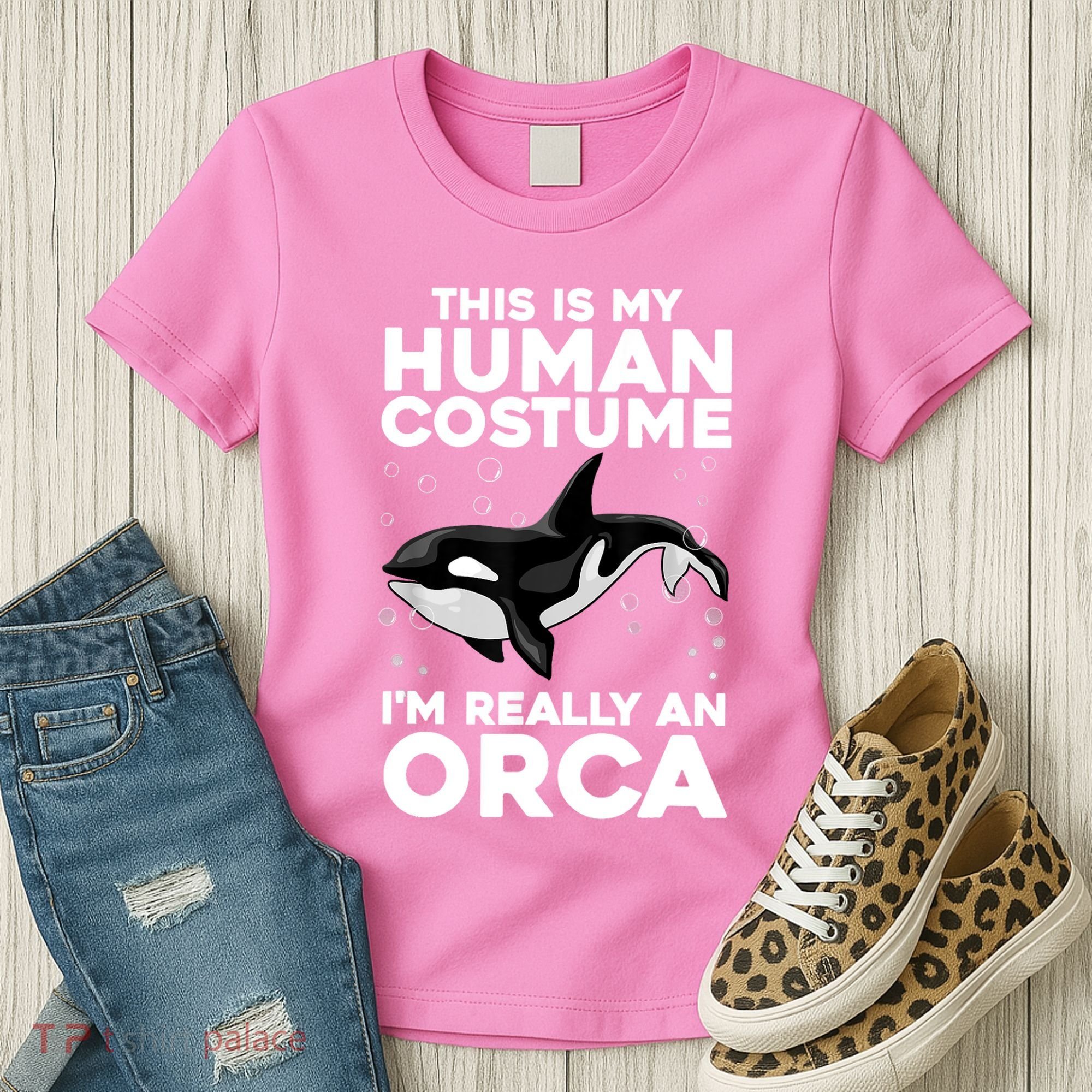 Cool Orca Sea Ocean Animal Orca Lover Women's T-Shirt