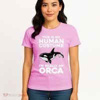 Cool Orca Sea Ocean Animal Orca Lover Women's T-Shirt thumb 4