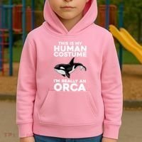 Cool Orca Sea Ocean Animal Orca Lover Kids Hoodie thumb 2