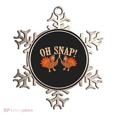 Cool Oh Snap! Funny Turkey With Wishbone Thanksgiving Ornament
