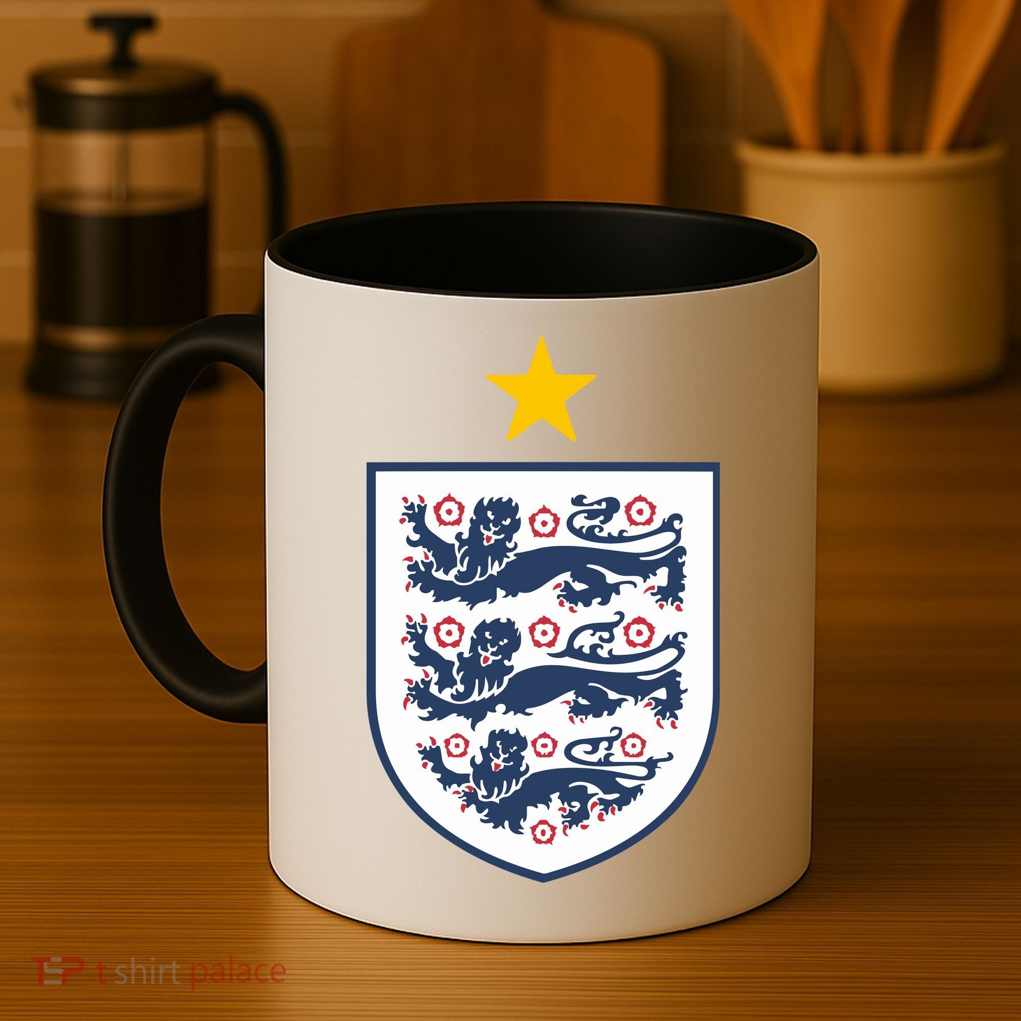 Cool One Star England Flag Coffee Mug