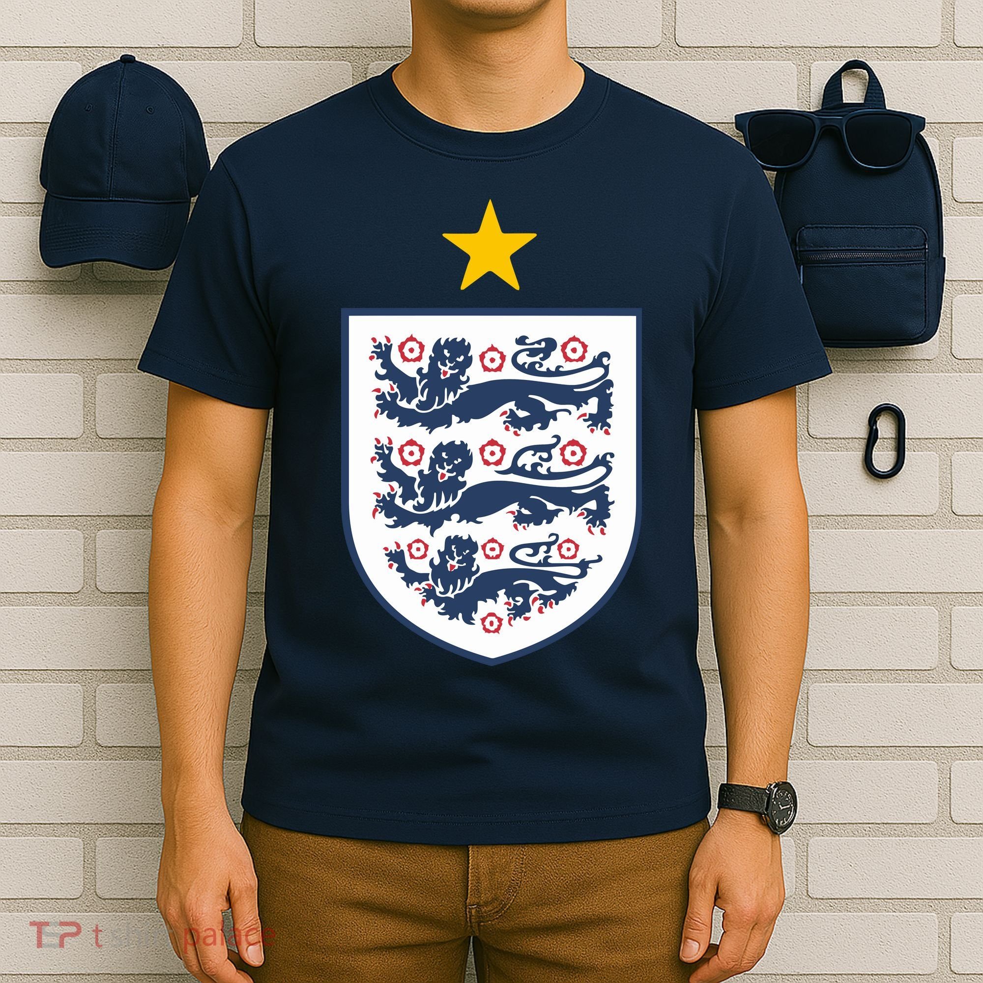 Cool One Star England Flag T-Shirt
