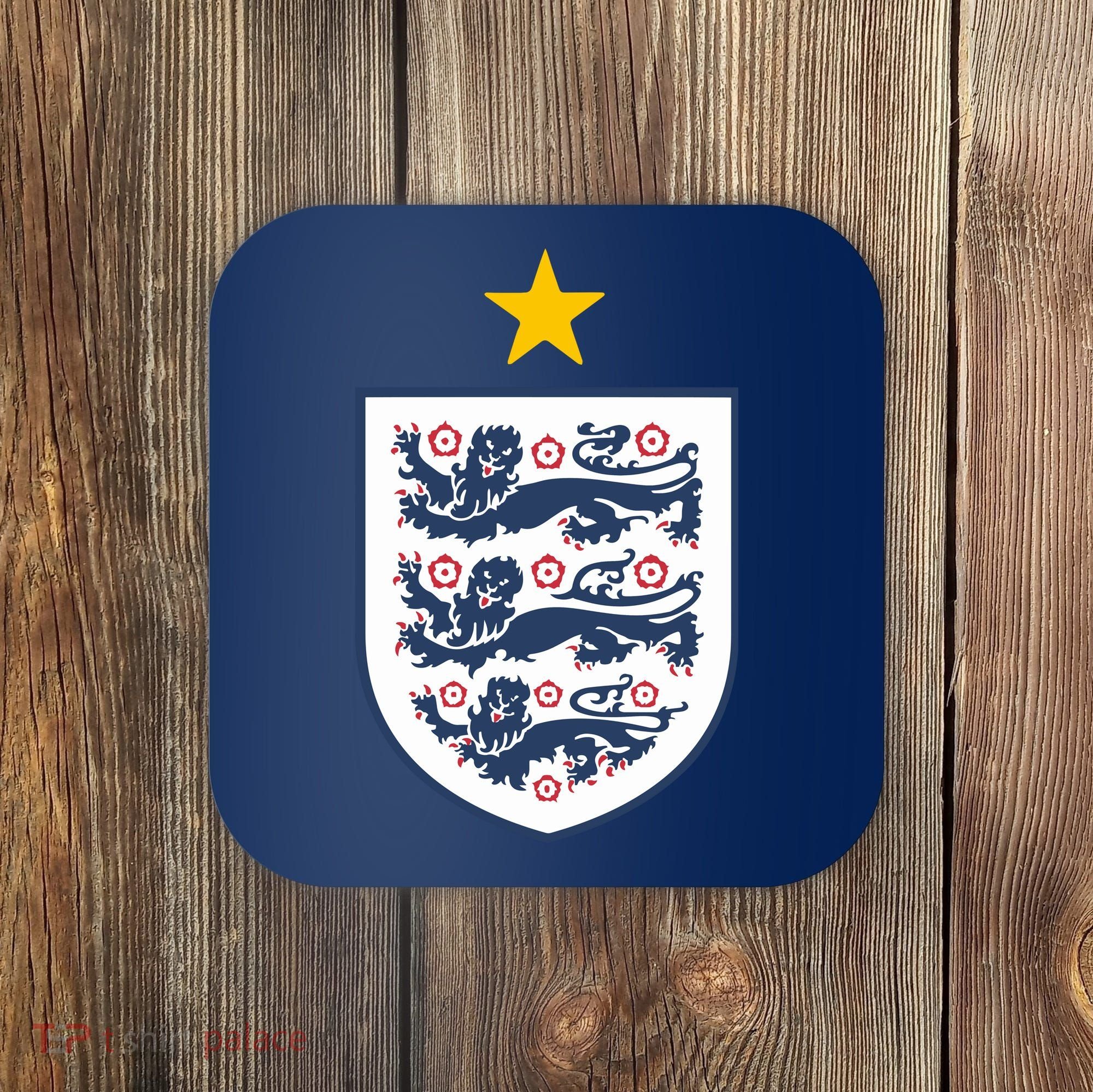 Cool One Star England Flag Coaster