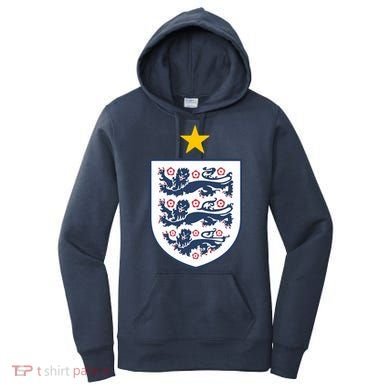 Cool One Star England Flag Women's Hoodie