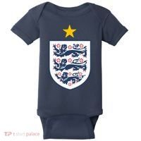 Cool One Star England Flag Baby Bodysuit thumb 0