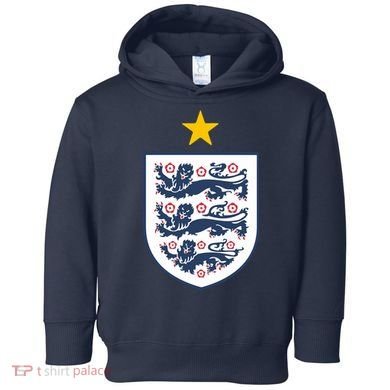 Cool One Star England Flag Toddler Hoodie
