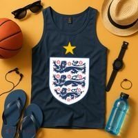 Cool One Star England Flag Tank Top thumb 4