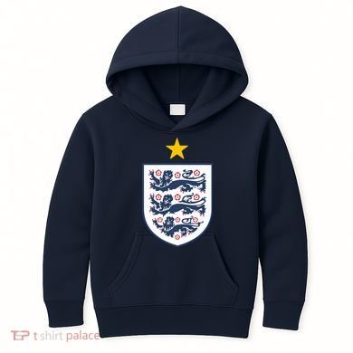 Cool One Star England Flag Kids Hoodie