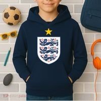 Cool One Star England Flag Kids Hoodie thumb 2