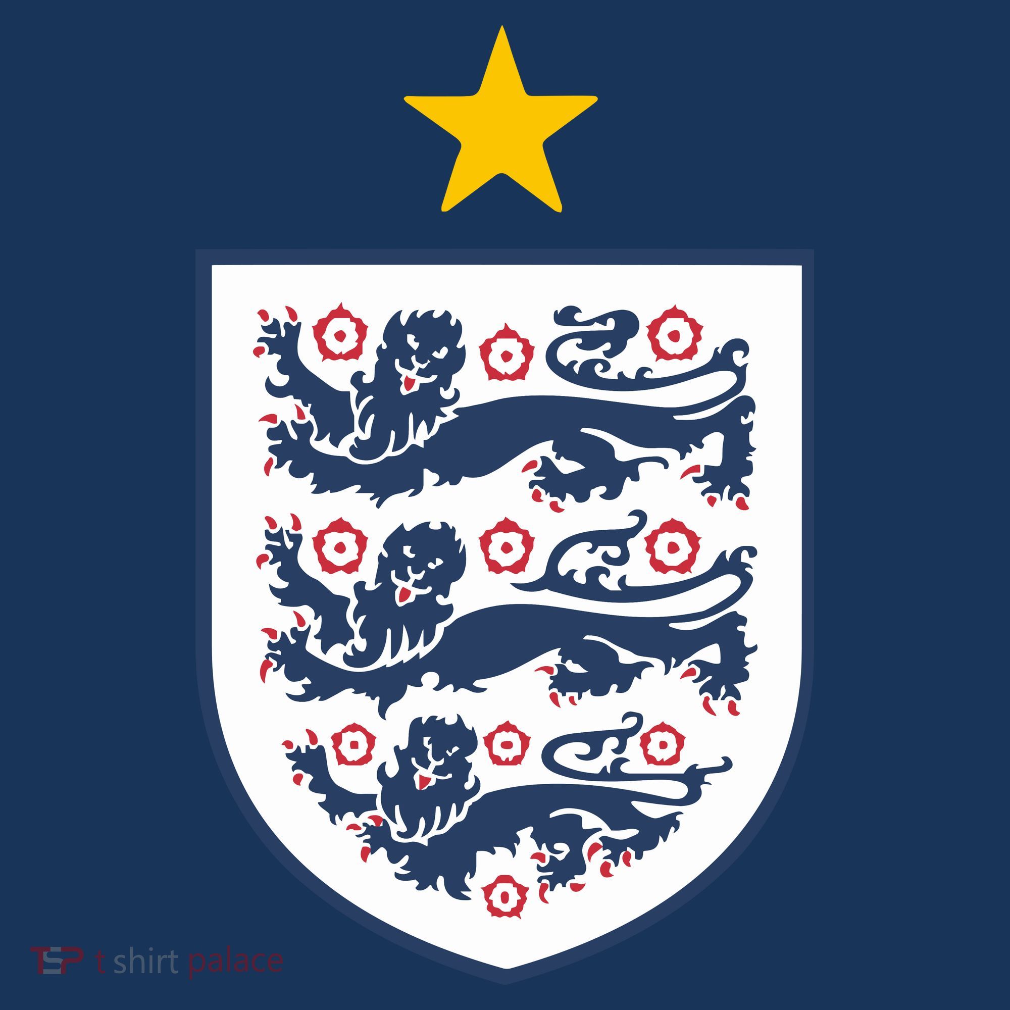 Cool One Star England Flag Kids T-Shirt