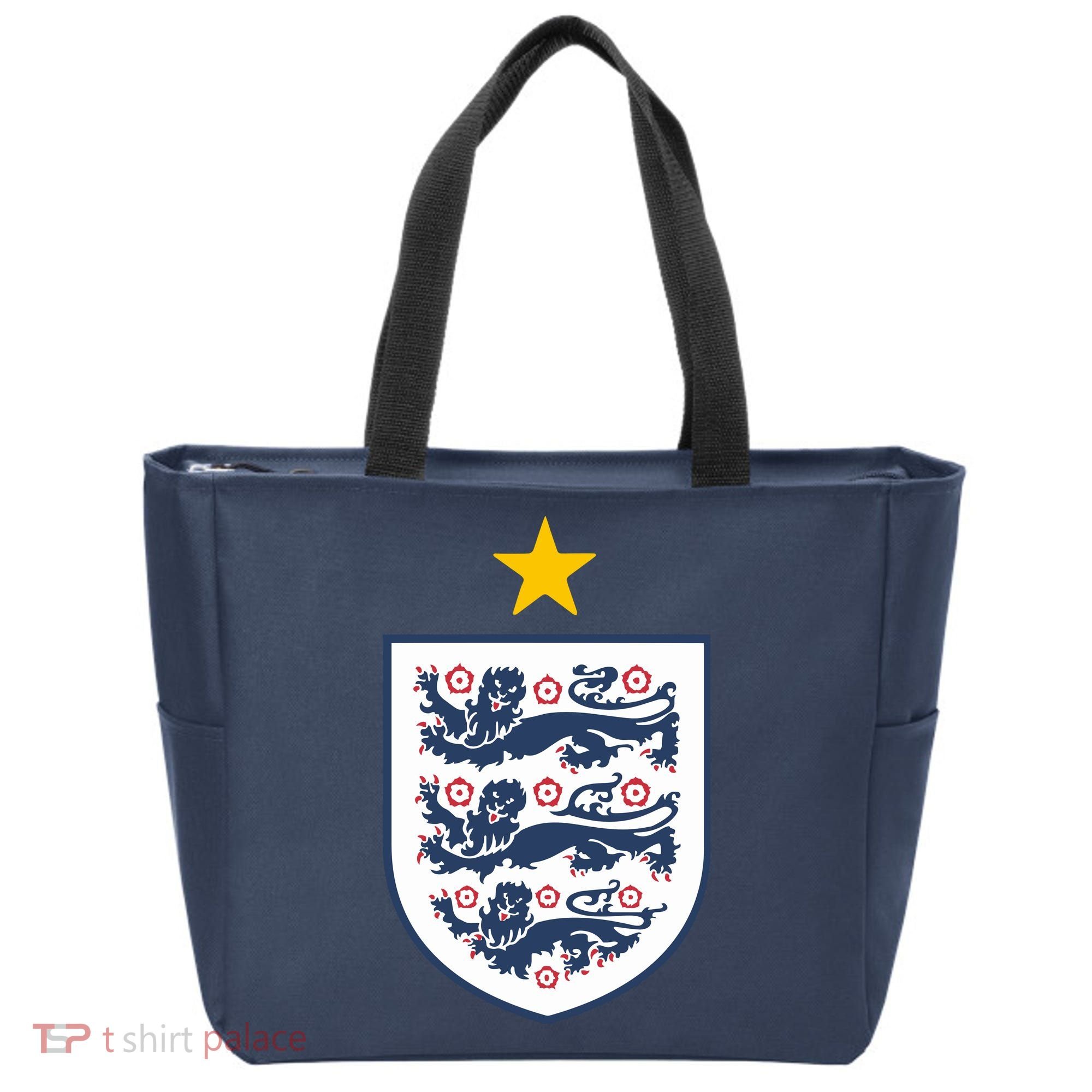Cool One Star England Flag Tote Bag