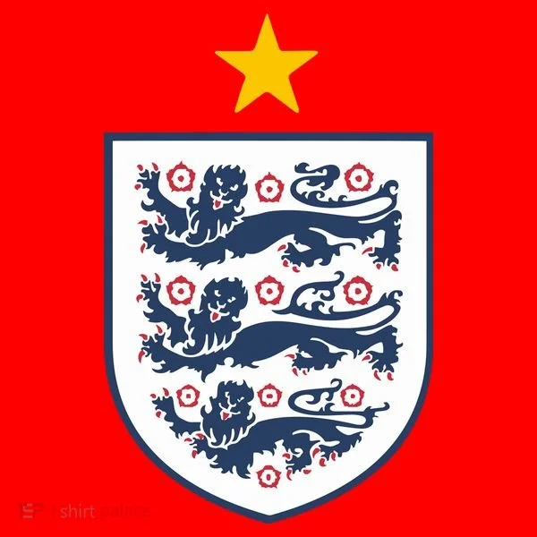 Cool One Star England Flag Santa Hat
