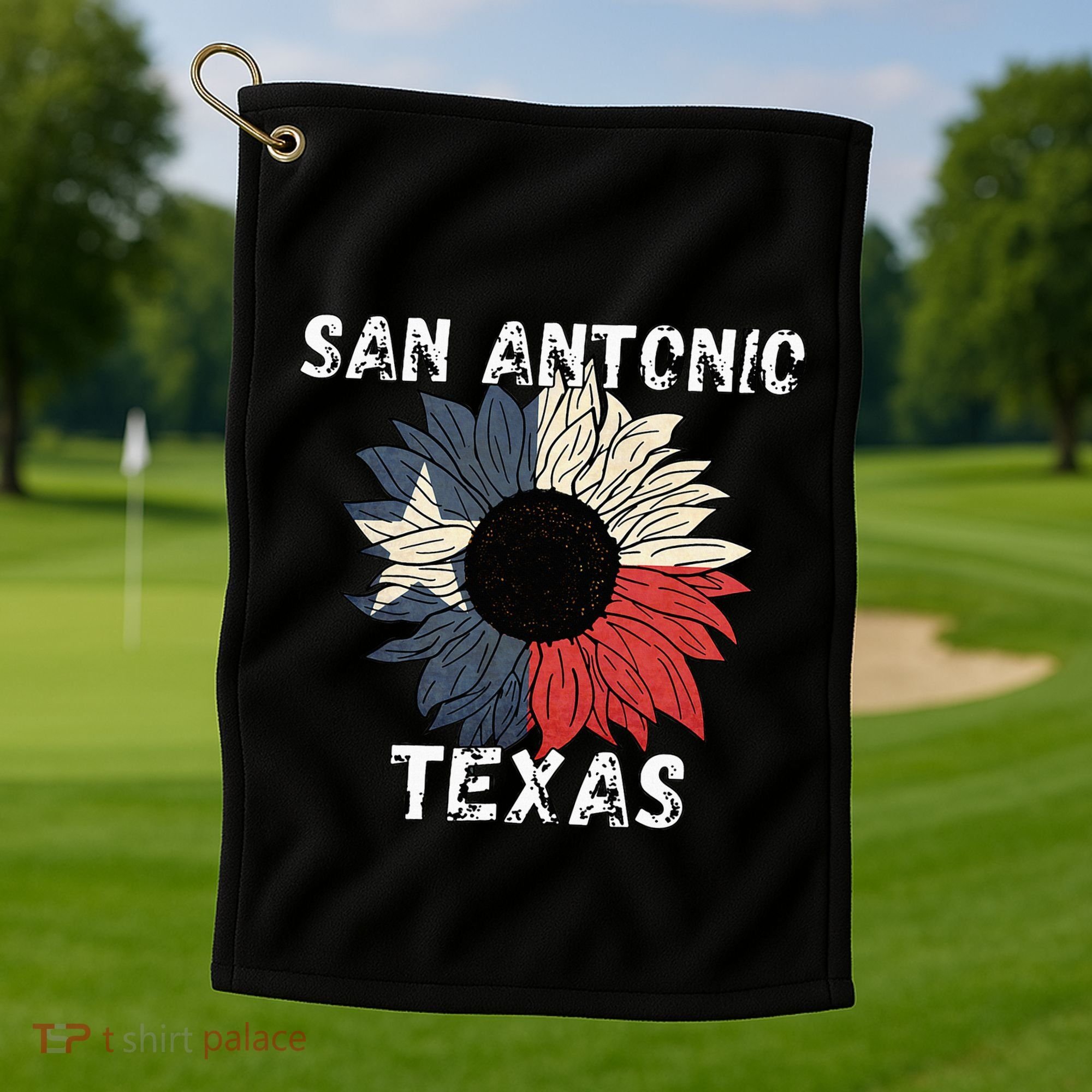 City Of San Antonio Apparel Souvenirs Golf Towel