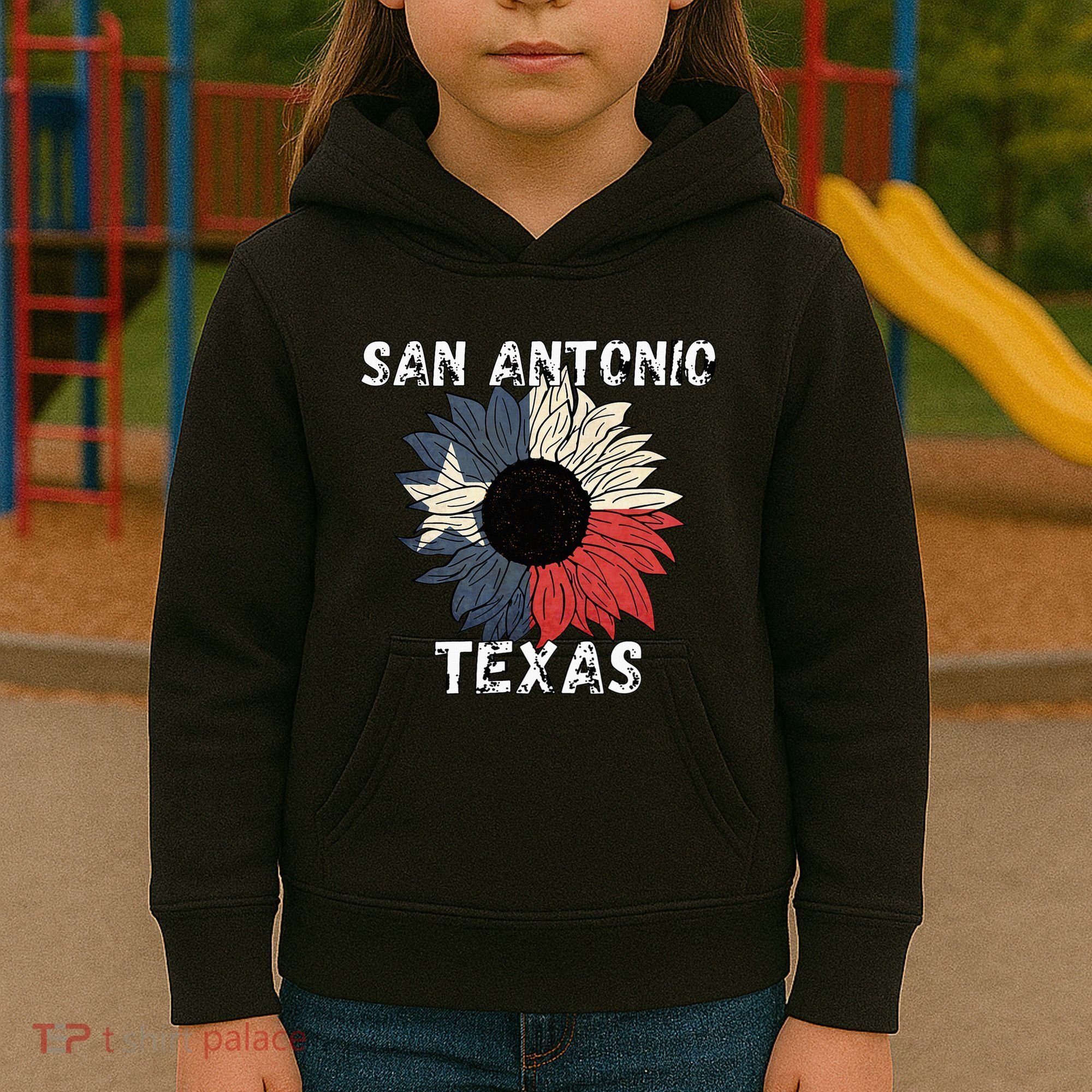 City Of San Antonio Apparel Souvenirs Kids Hoodie