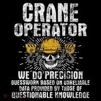 Crane Operator Skull Usa Flag Crane Driver Construction Doggie Tank thumb 4