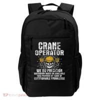 Crane Operator Skull Usa Flag Crane Driver Construction Backpack thumb 0