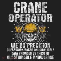 Crane Operator Skull Usa Flag Crane Driver Construction Tumbler thumb 3