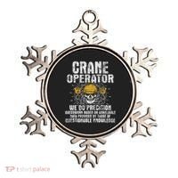 Crane Operator Skull Usa Flag Crane Driver Construction Ornament thumb 0