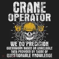 Crane Operator Skull Usa Flag Crane Driver Construction Hat thumb 2
