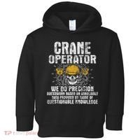 Crane Operator Skull Usa Flag Crane Driver Construction Toddler Hoodie thumb 0