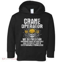 Crane Operator Skull Usa Flag Crane Driver Construction Toddler Hoodie thumb 0