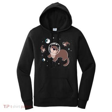 Cool Otter Space Gift Women's Hoodie