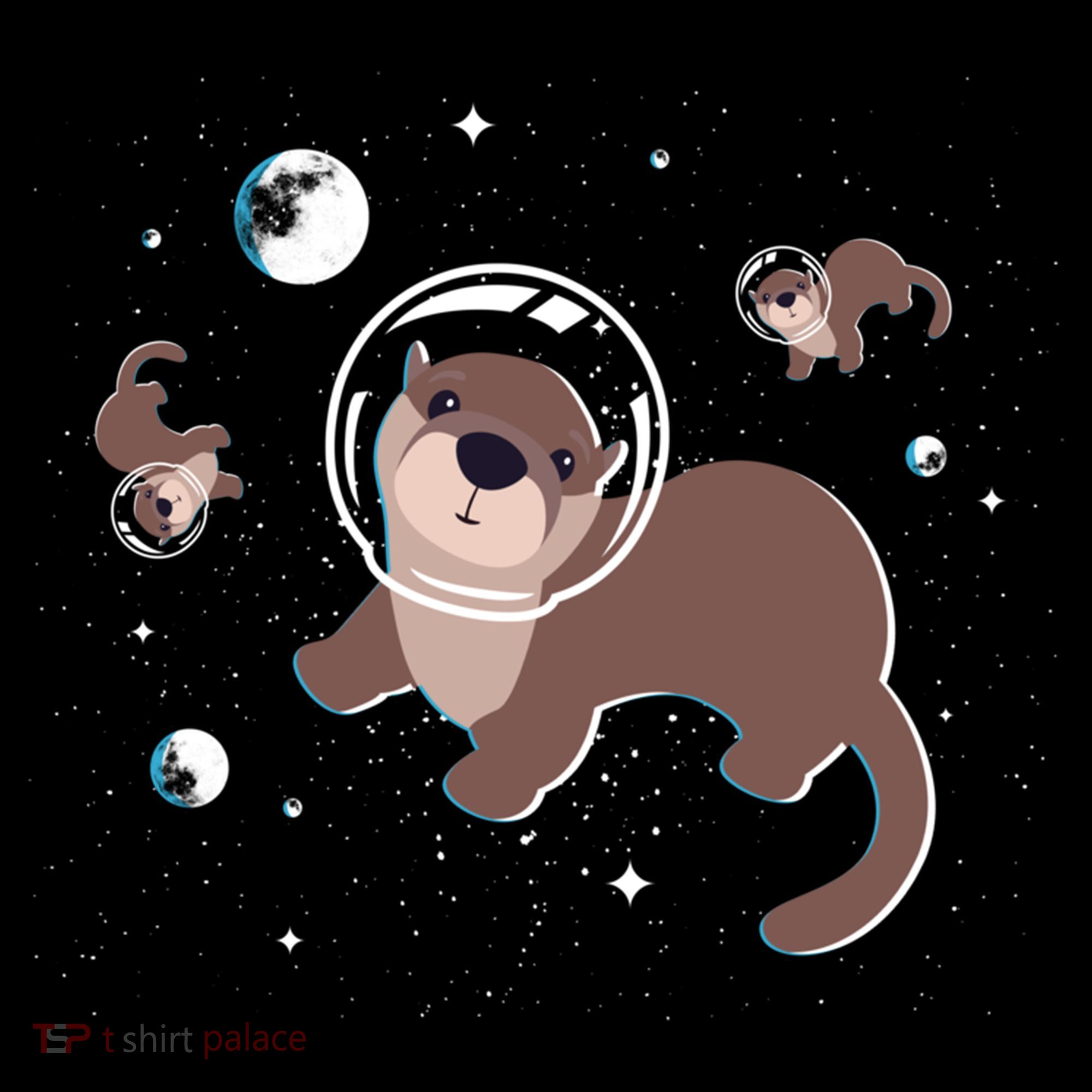 Cool Otter Space Gift Women's Hoodie
