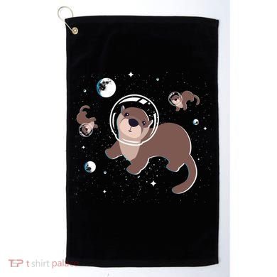Cool Otter Space Gift Golf Towel