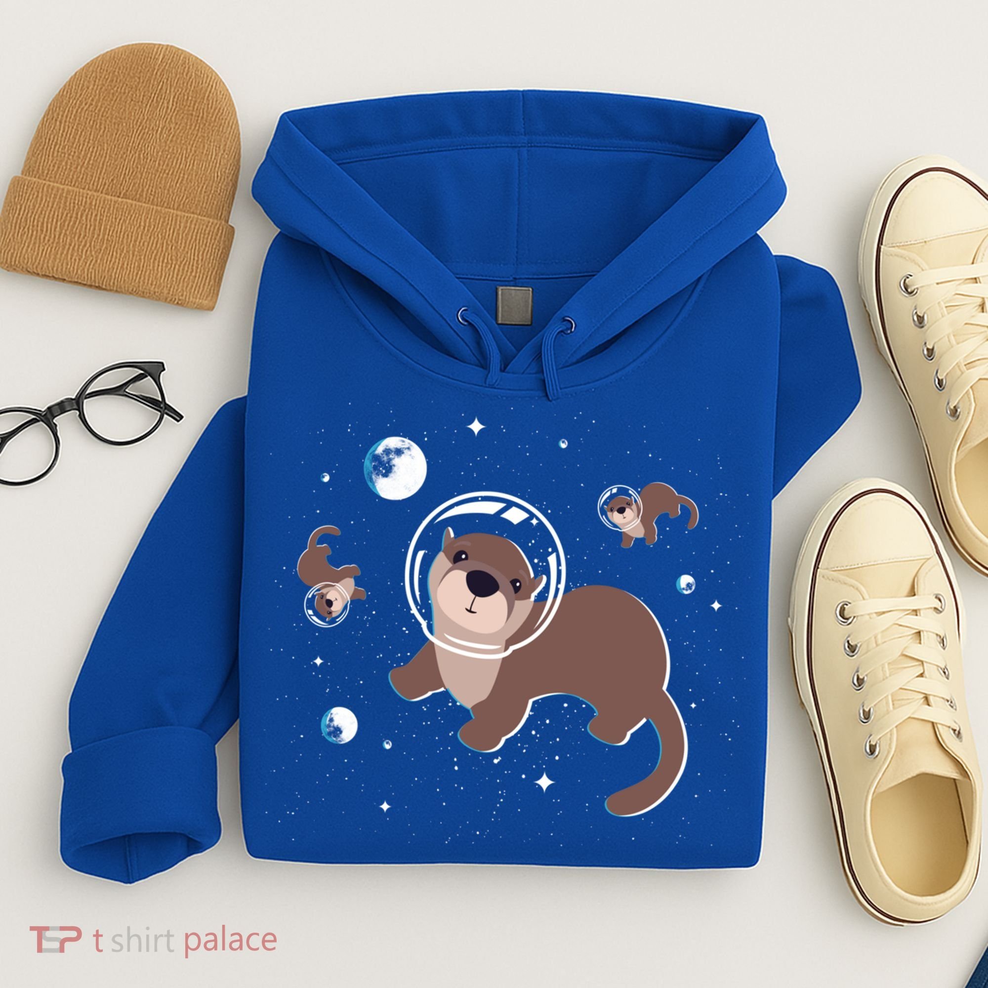 Cool Otter Space Gift Hoodie