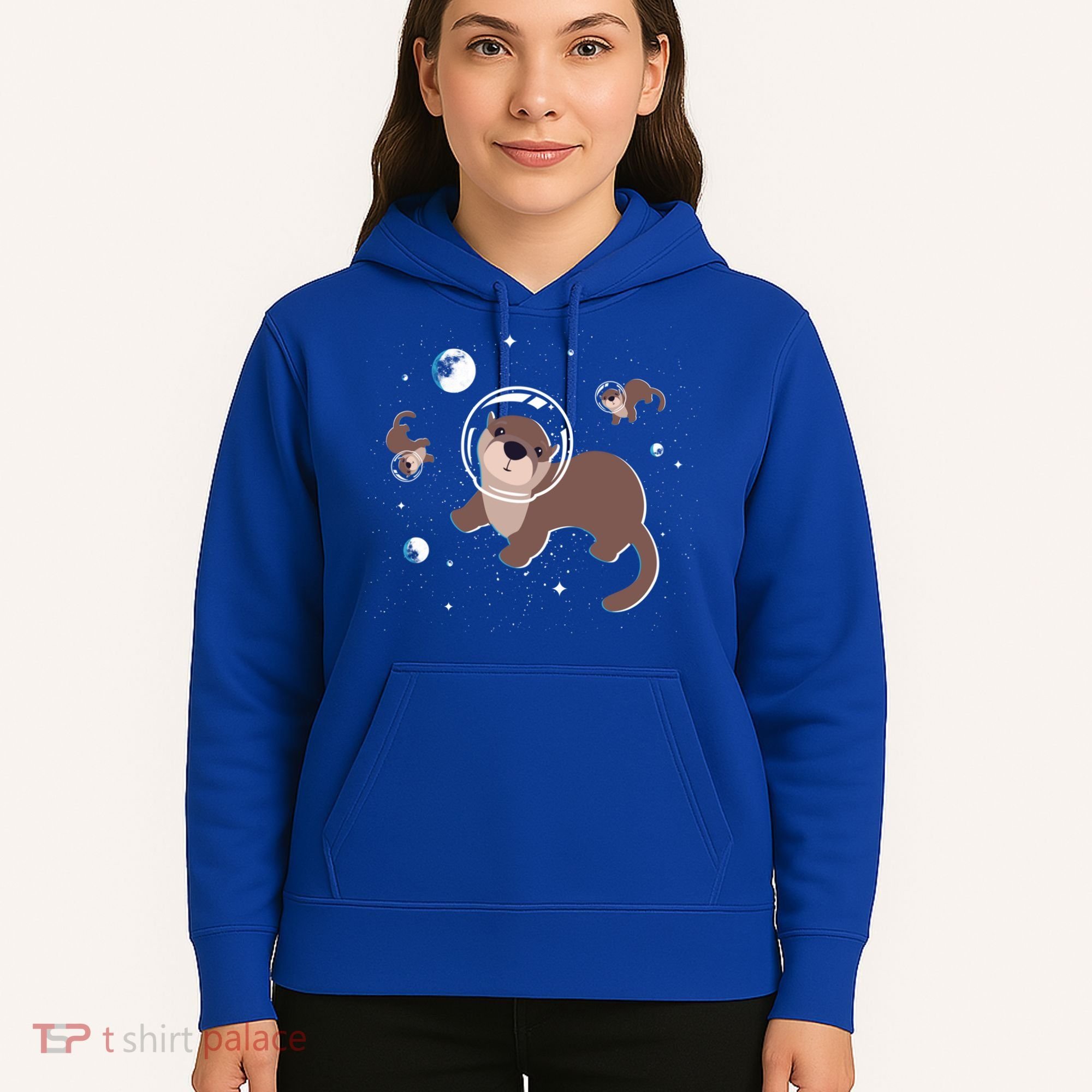 Cool Otter Space Gift Hoodie