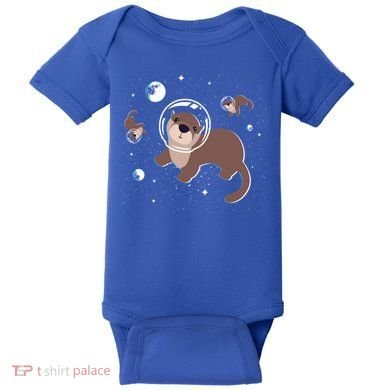 Cool Otter Space Gift Baby Bodysuit