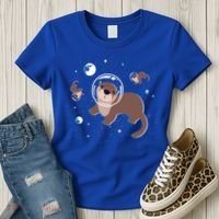 Cool Otter Space Gift Women's T-Shirt thumb 3