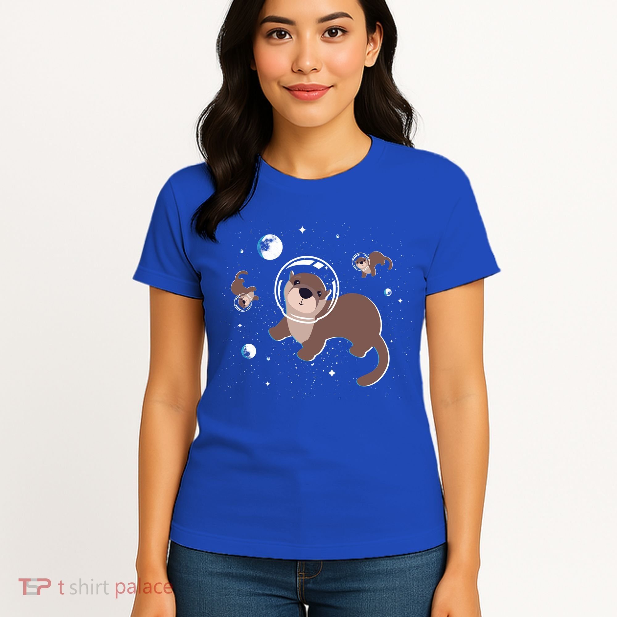 Cool Otter Space Gift Women's T-Shirt
