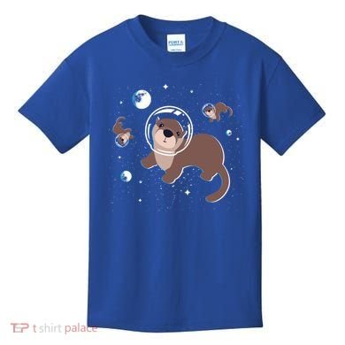 Cool Otter Space Gift Kids T-Shirt