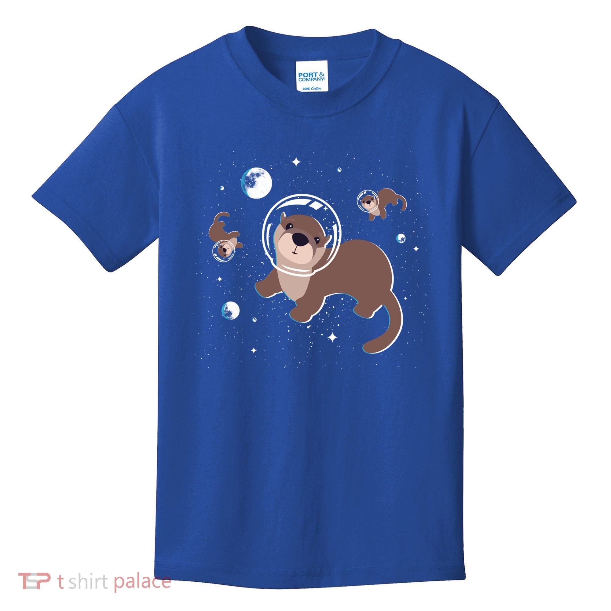 Cool Otter Space Gift Kids T-Shirt
