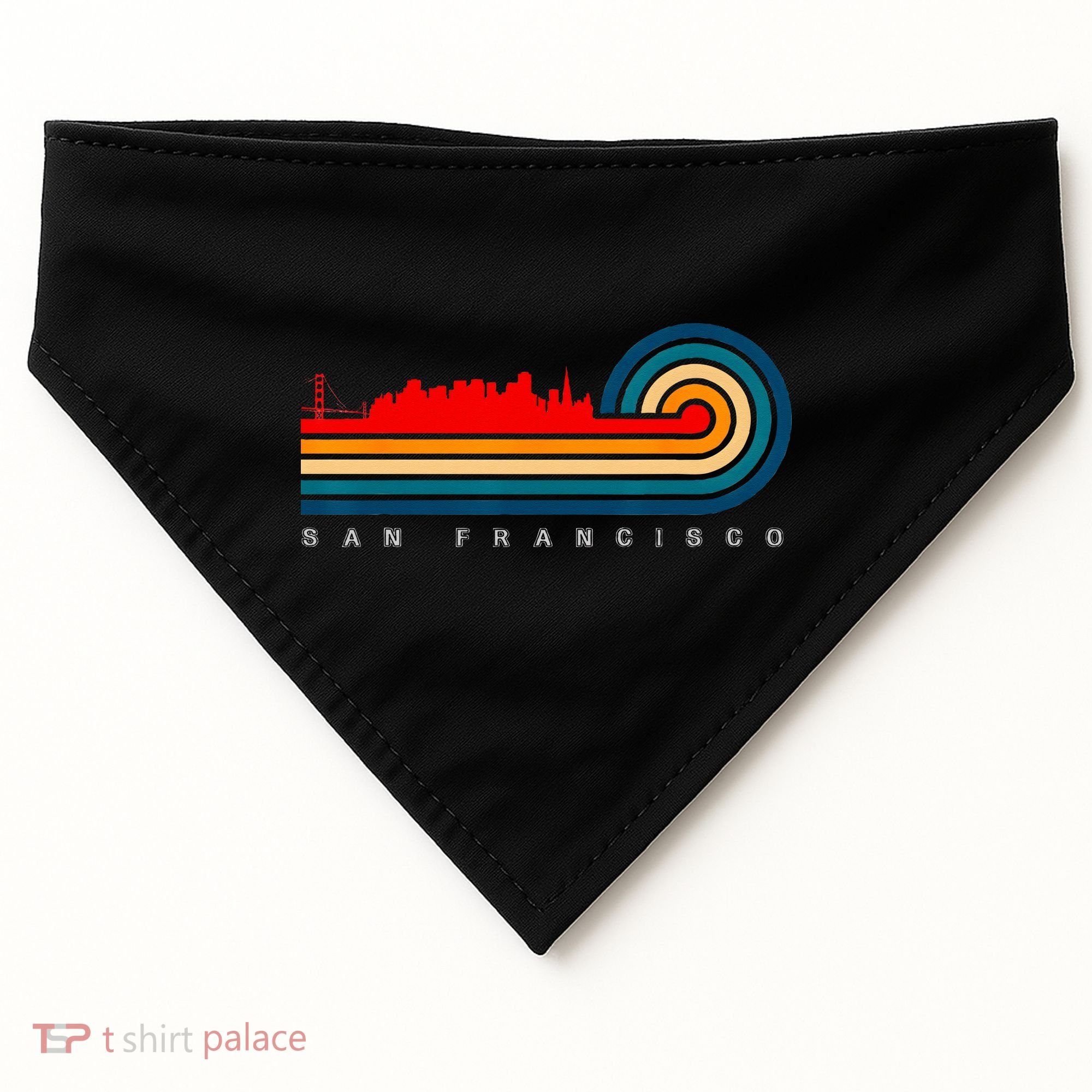 City of San Francisco California USA-Made Doggie Bandana