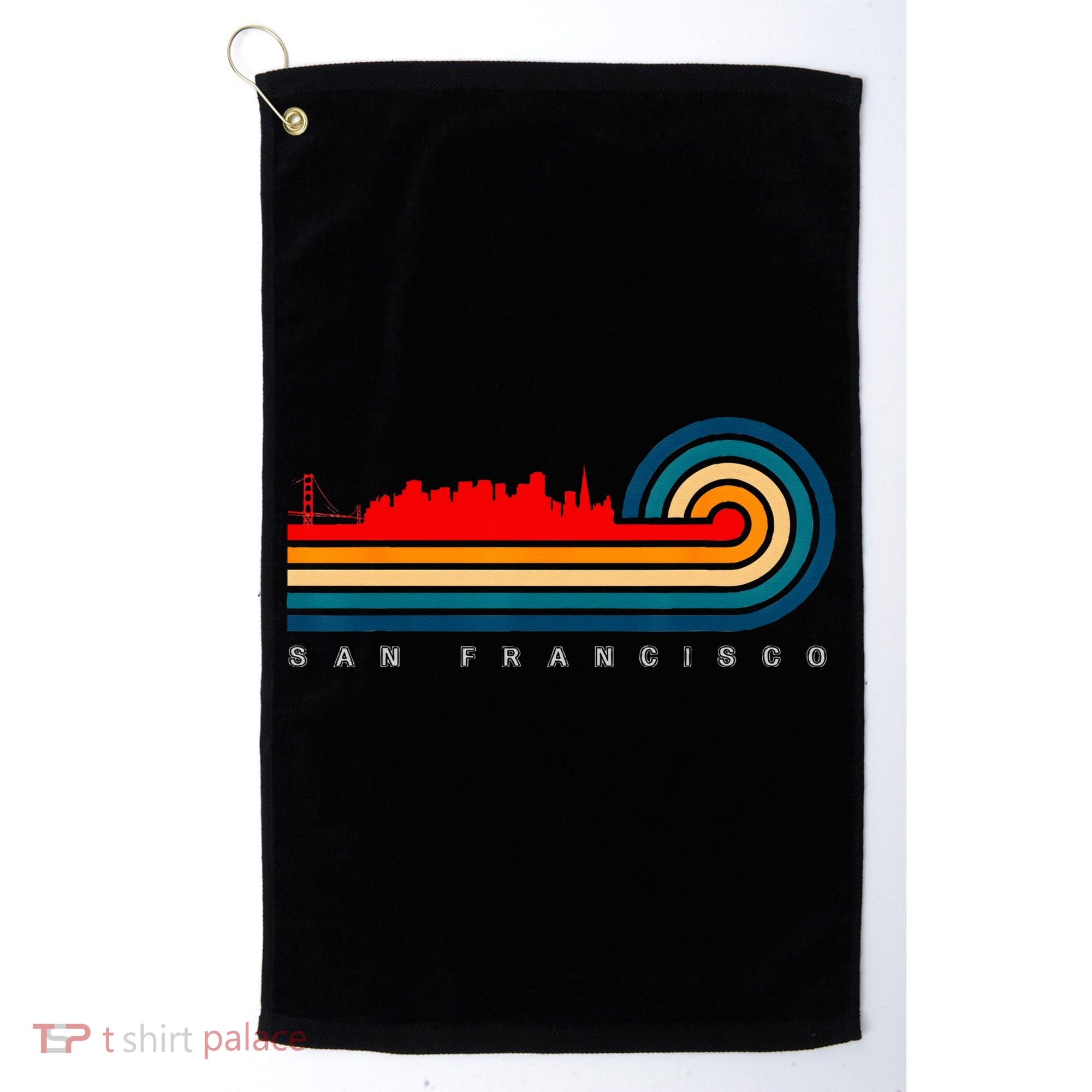 City of San Francisco California Golf Towel