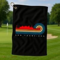 City of San Francisco California Golf Towel thumb 1