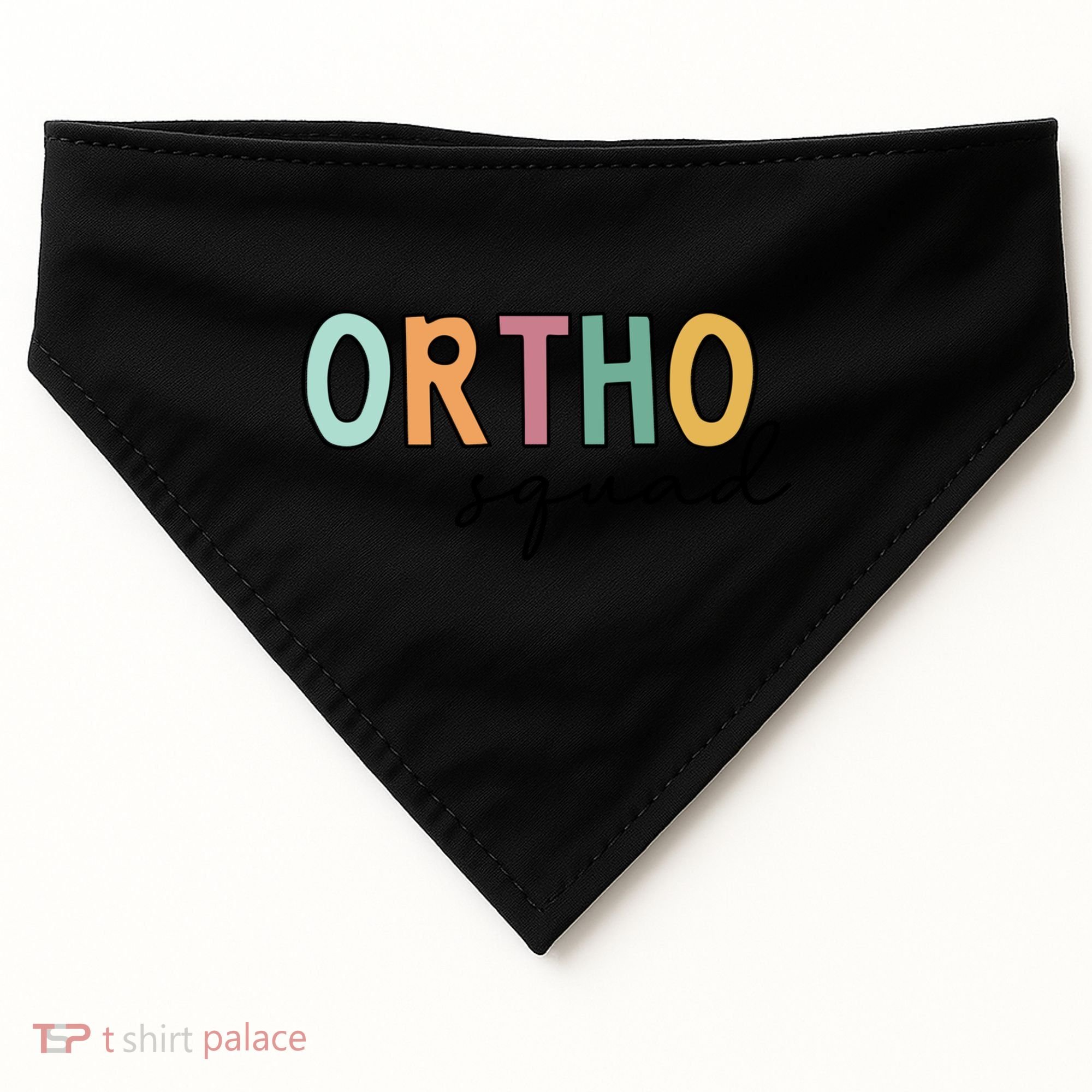 Cute Ortho Squad Funny Gift USA-Made Doggie Bandana