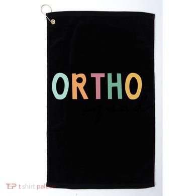 Cute Ortho Squad Funny Gift Golf Towel