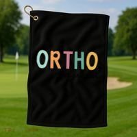 Cute Ortho Squad Funny Gift Golf Towel thumb 1