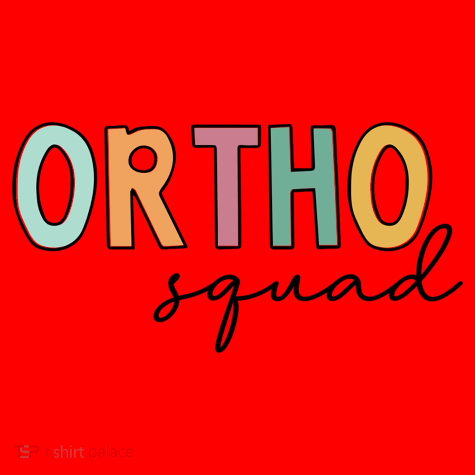 Cute Ortho Squad Funny Gift Santa Hat
