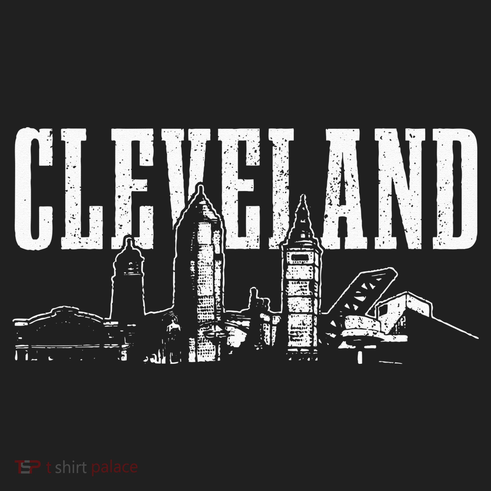 Cleveland Ohio Skyline Pride Vintage Cleveland Beanie