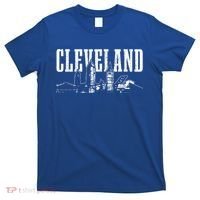 Cleveland Ohio Skyline Pride Vintage Cleveland T-Shirt thumb 0