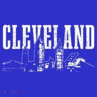 Cleveland Ohio Skyline Pride Vintage Cleveland T-Shirt thumb 7