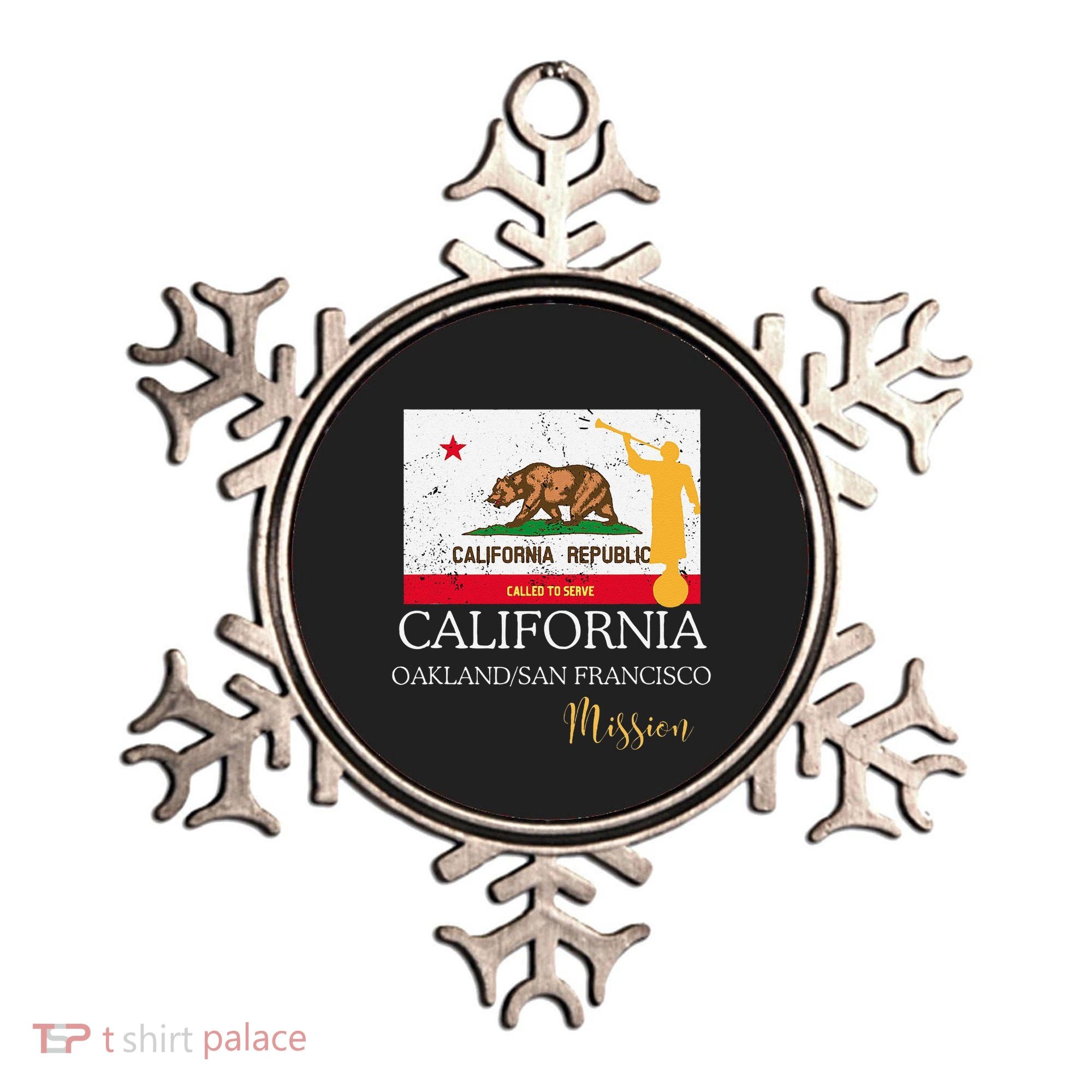 California Oakland San Francisco Mormon Lds Mission Missiona Ornament