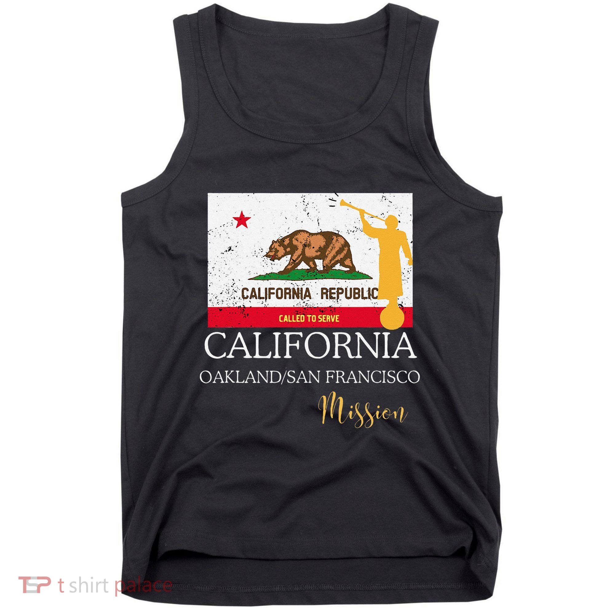 California Oakland San Francisco Mormon Lds Mission Missiona Tank Top